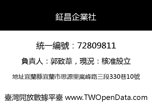 鉦昌企業社