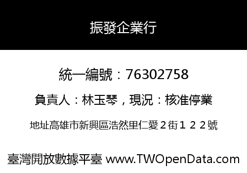振發企業行