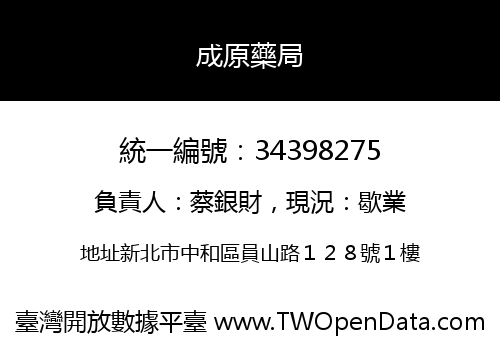 成原藥局