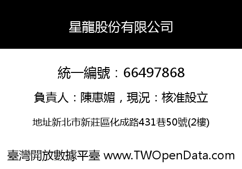 星龍股份有限公司