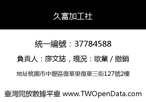 久富加工社