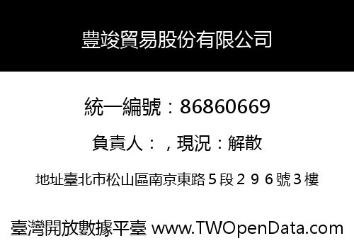 豊竣貿易股份有限公司