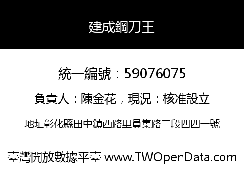建成鋼刀王