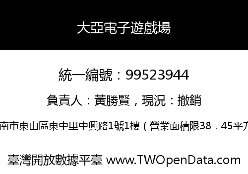 大亞電子遊戲場