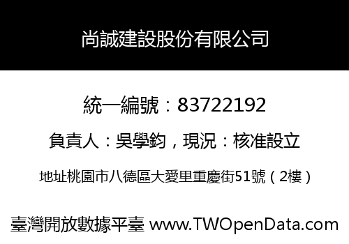 尚誠建設股份有限公司