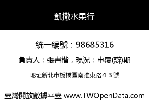 凱撒水果行