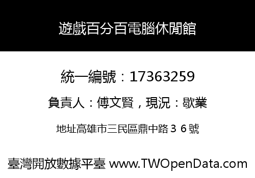遊戲百分百電腦休閒館
