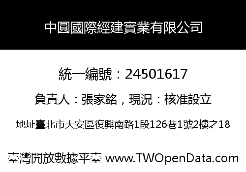 中圓國際經建實業有限公司
