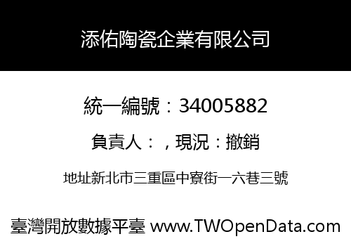 添佑陶瓷企業有限公司