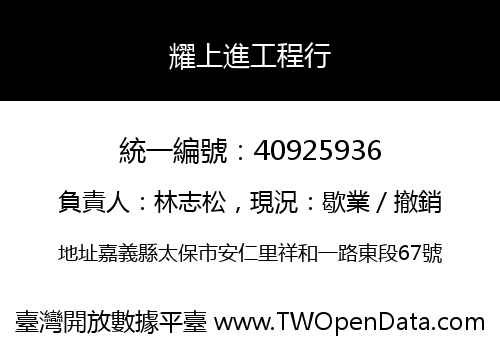 耀上進工程行