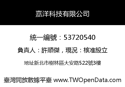 嘉洋科技有限公司