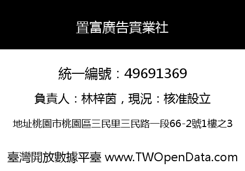 置富廣告實業社