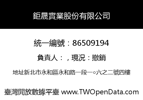 鉅晟實業股份有限公司
