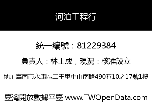 河泊工程行
