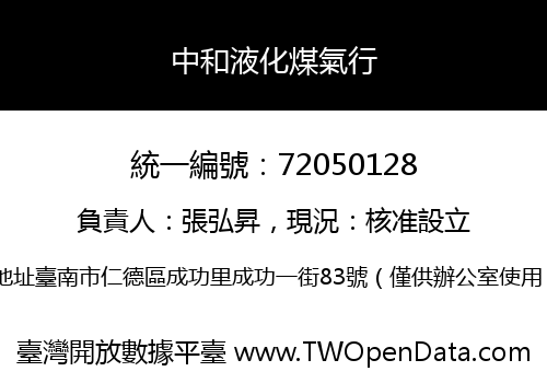 中和液化煤氣行