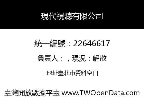 現代視聽有限公司