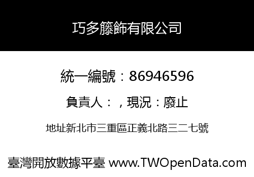 巧多籐飾有限公司