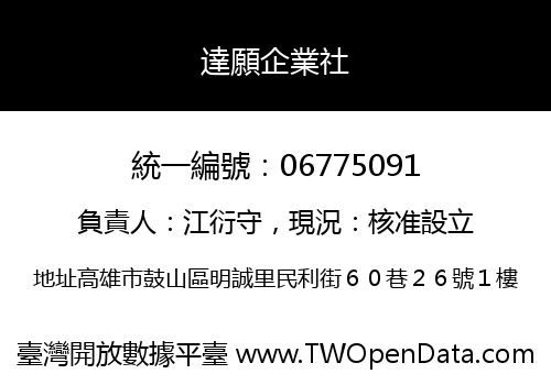 達願企業社