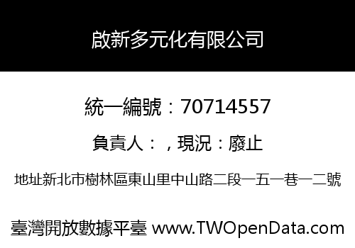 啟新多元化有限公司