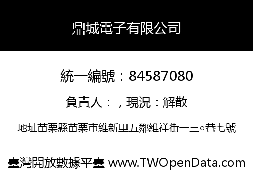 鼎城電子有限公司