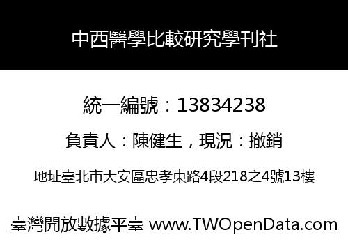 中西醫學比較研究學刊社
