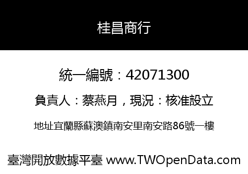 桂昌商行