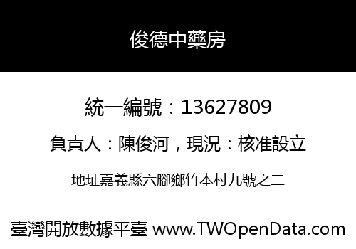 俊德中藥房