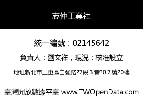 志仲工業社