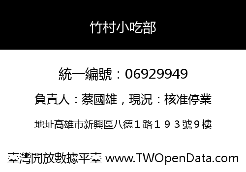 竹村小吃部