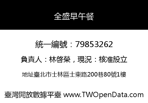 全盛早午餐