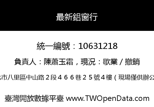 最新鋁窗行