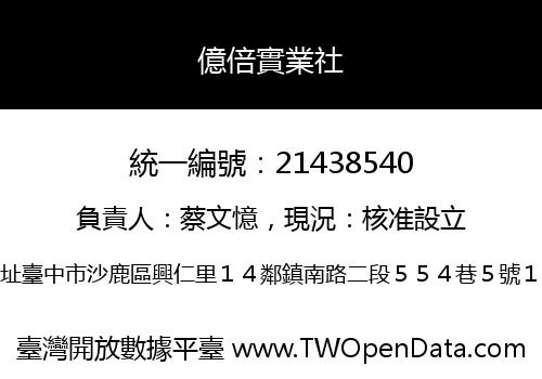 億倍實業社