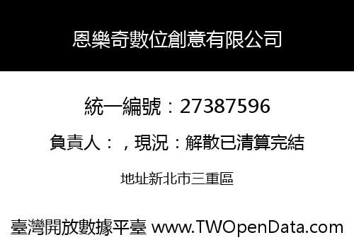 恩樂奇數位創意有限公司