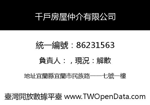 千戶房屋仲介有限公司