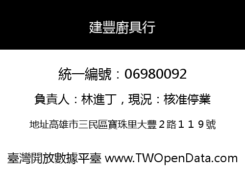 建豐廚具行