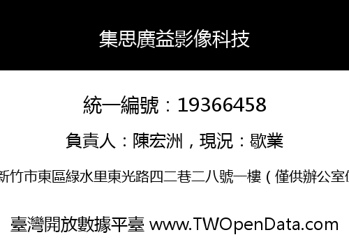 集思廣益影像科技