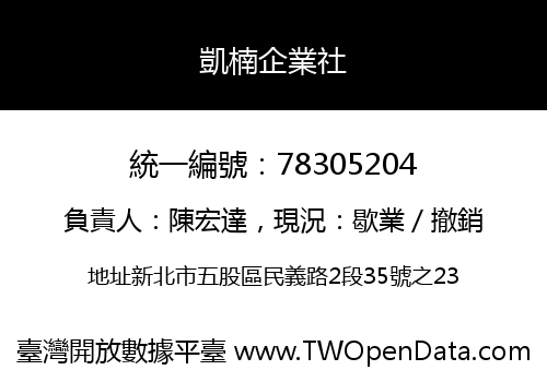 凱楠企業社