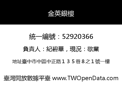 金英銀樓
