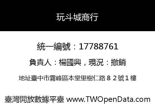 玩斗城商行