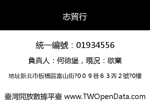 志貿行
