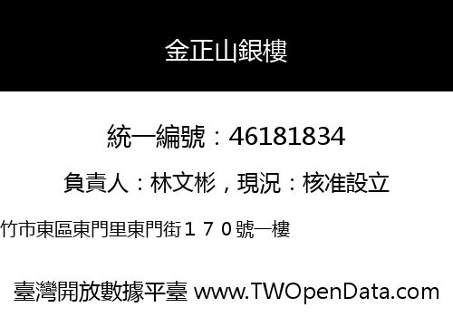 金正山銀樓