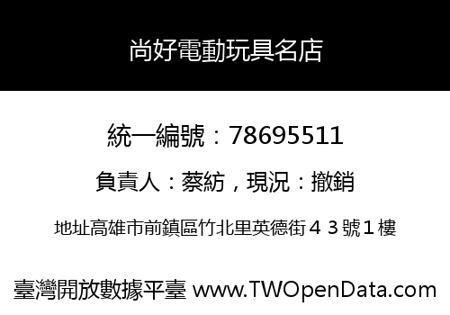 尚好電動玩具名店
