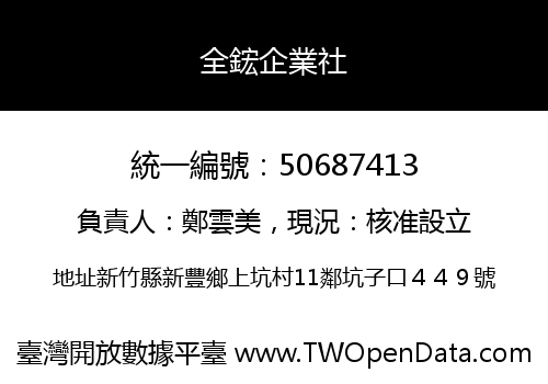 全鋐企業社