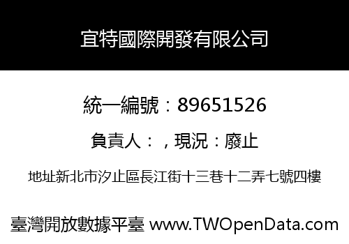 宜特國際開發有限公司