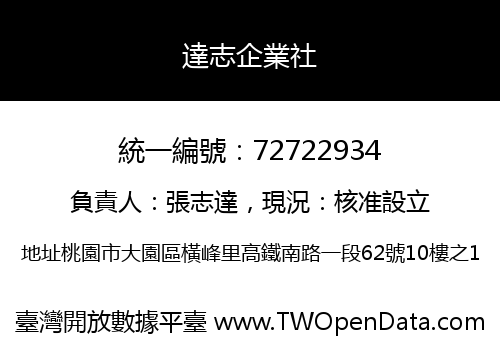 達志企業社