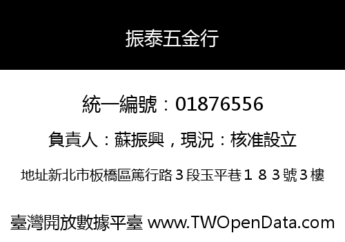 振泰五金行