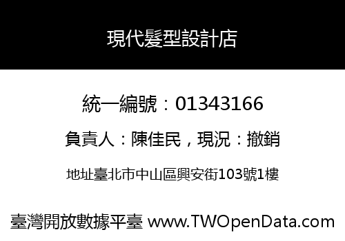 現代髮型設計店