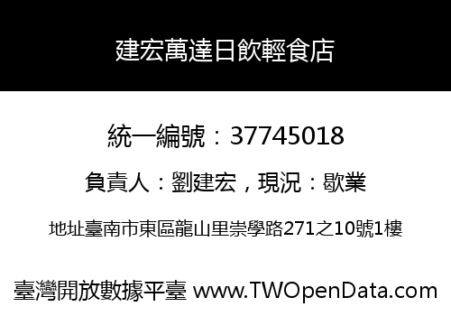 建宏萬達日飲輕食店