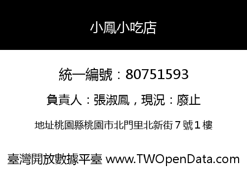 小鳳小吃店