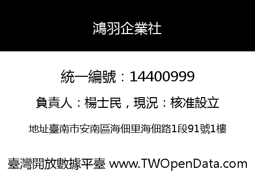 鴻羽企業社